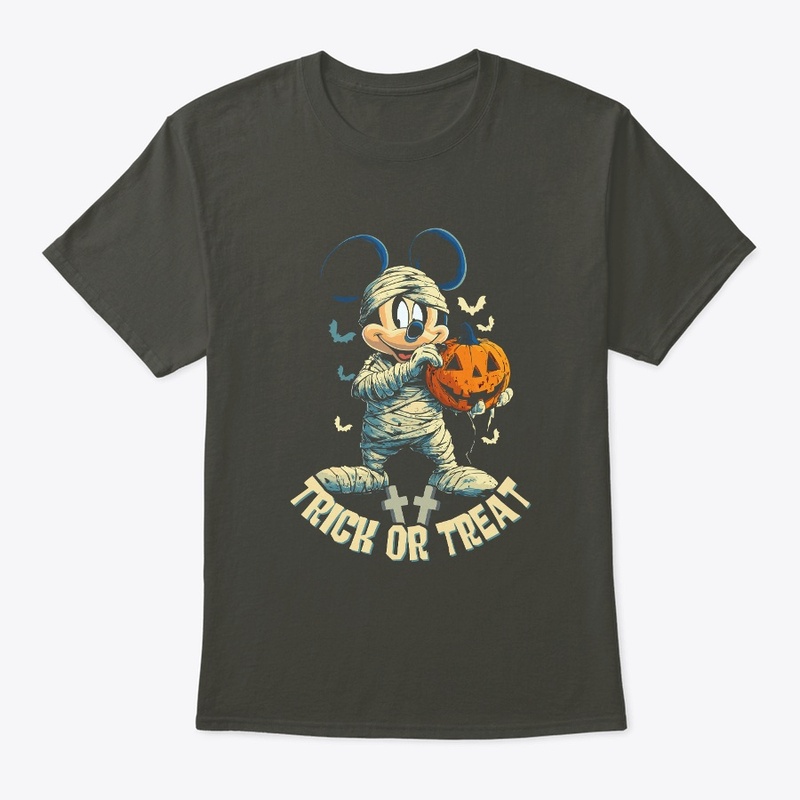 Trick or Treat Mummy Mouse Halloween tee