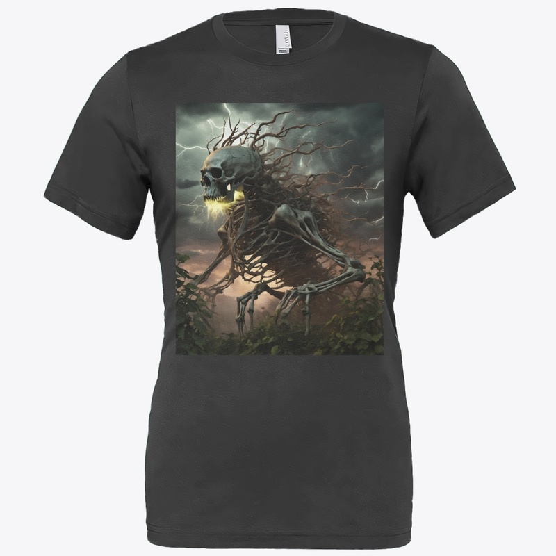 Haunting Skeletal Creature Storm