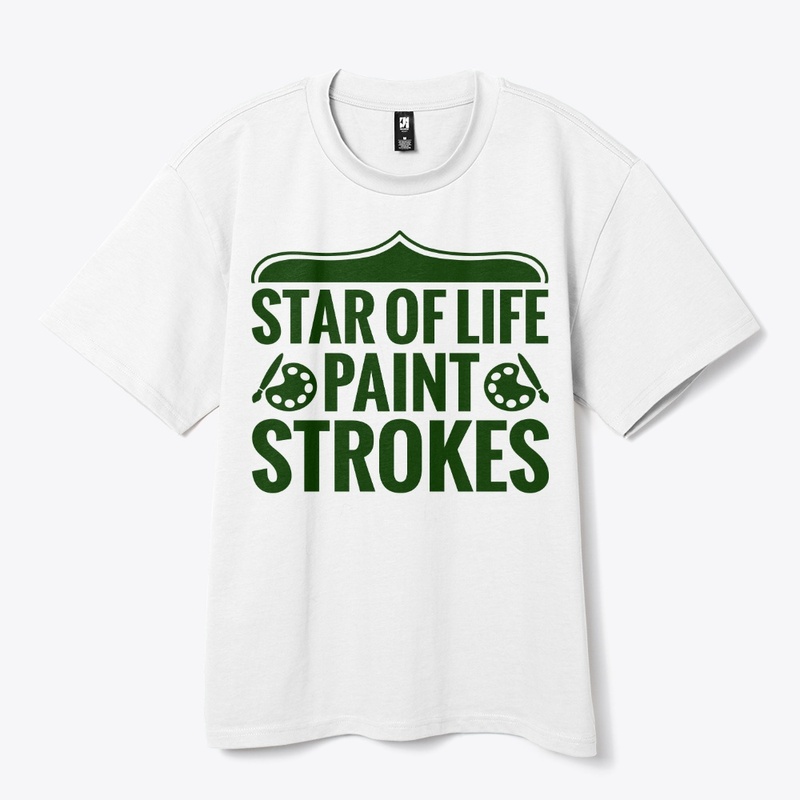 START OF LIFE PAINT STROKES