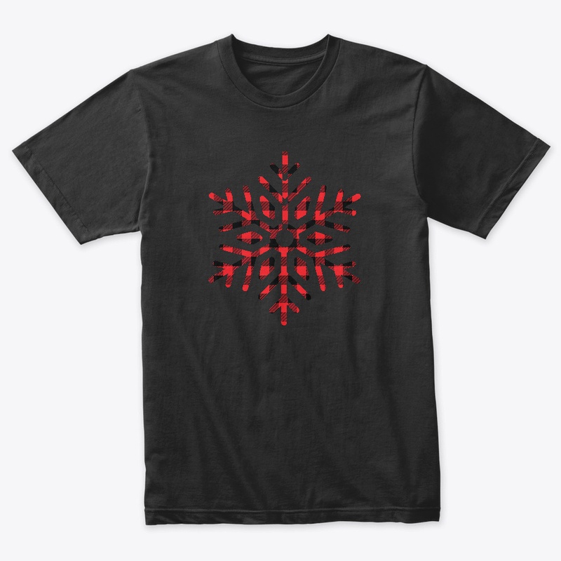 Red and Black Snowflakes 