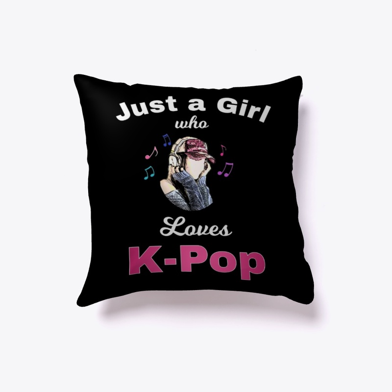Just a Girl who loves K-Pop in Black