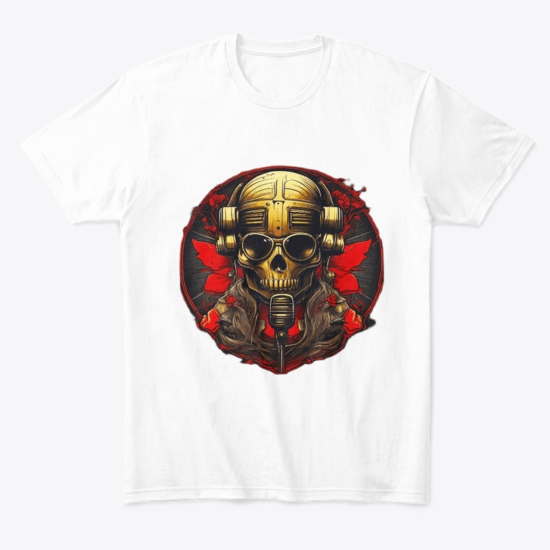 Electric Mic TShirt Design Rock and roll
