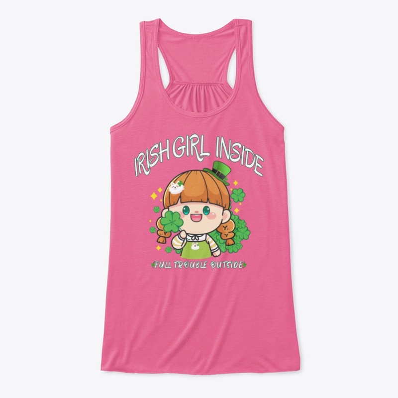 Irish girl,full trouble -S.Patrick day