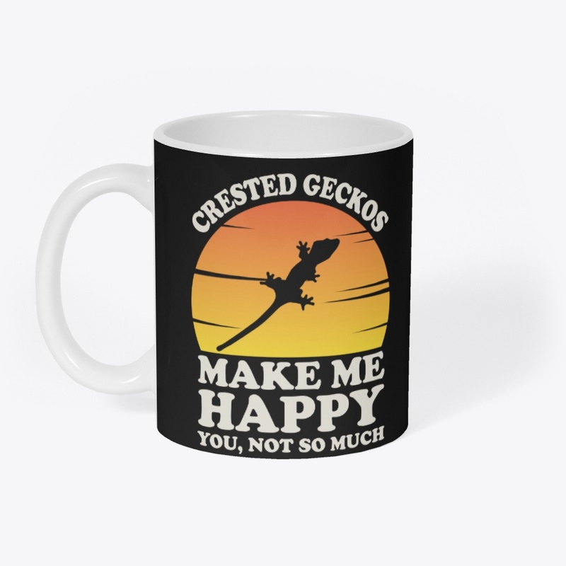 Crested Geckos Make Me Happy, Geckos