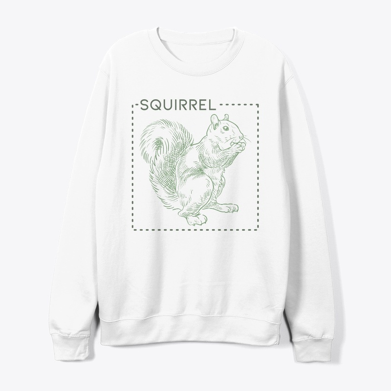 SQUIRREL | a squirrel, labeled | Fall