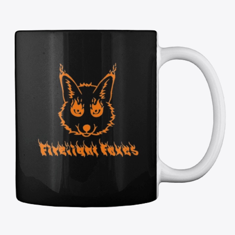 Firelight Foxes Coffee Mug