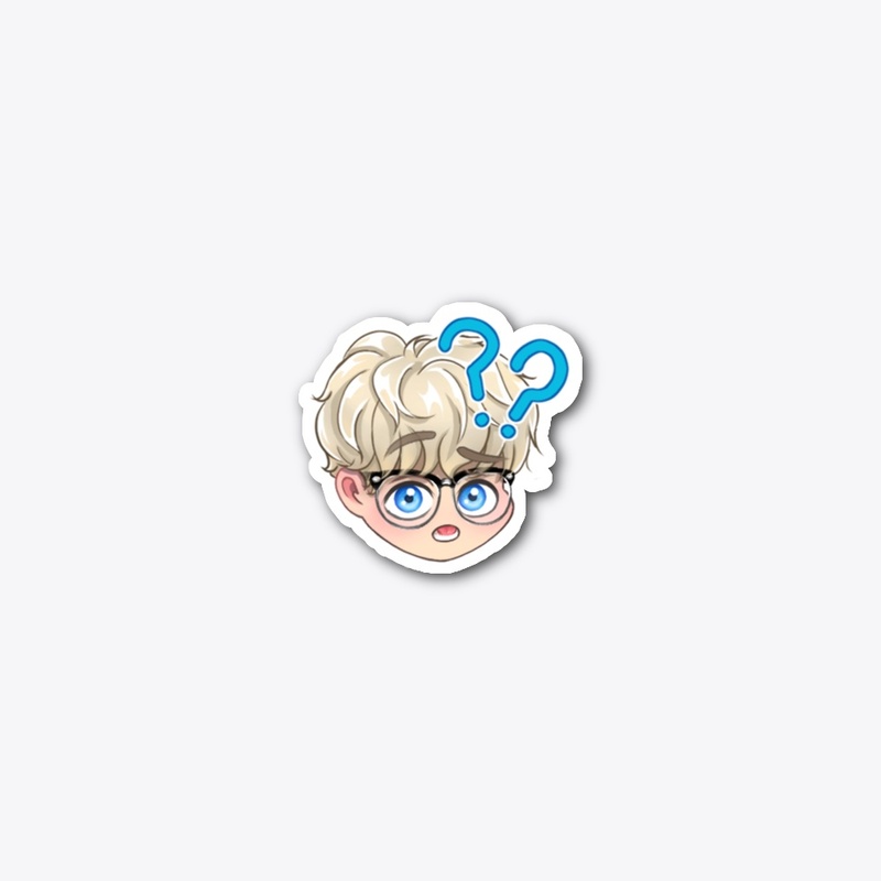Joshy Confused Sticker