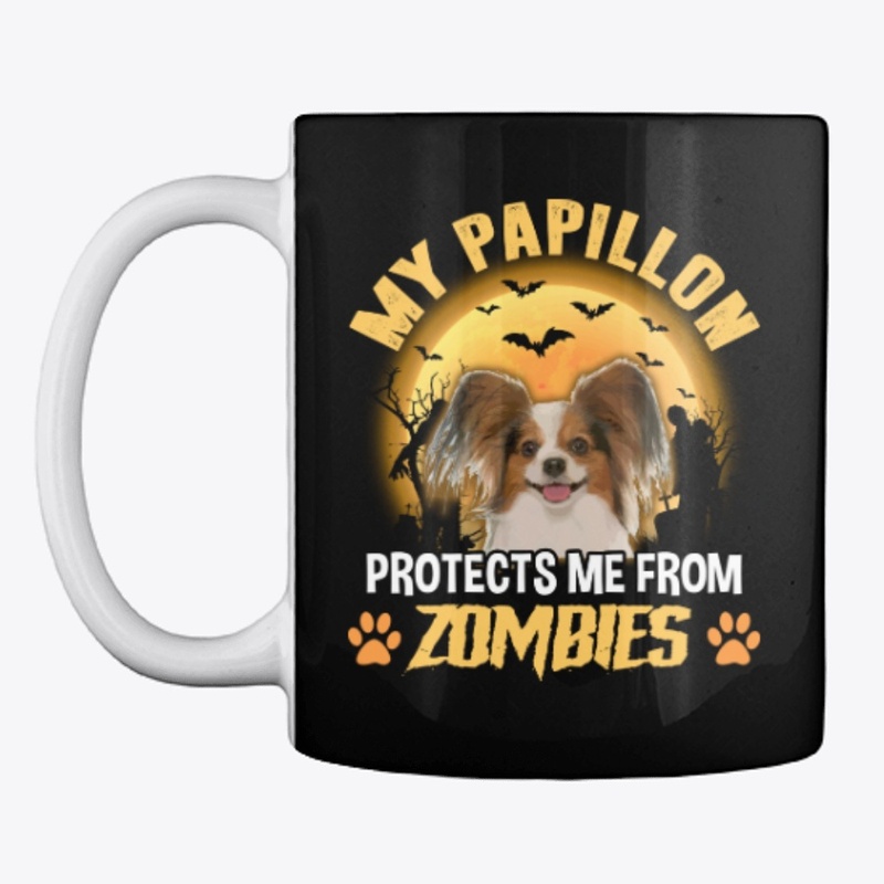 Halloween Papillon Dog Lover Gift