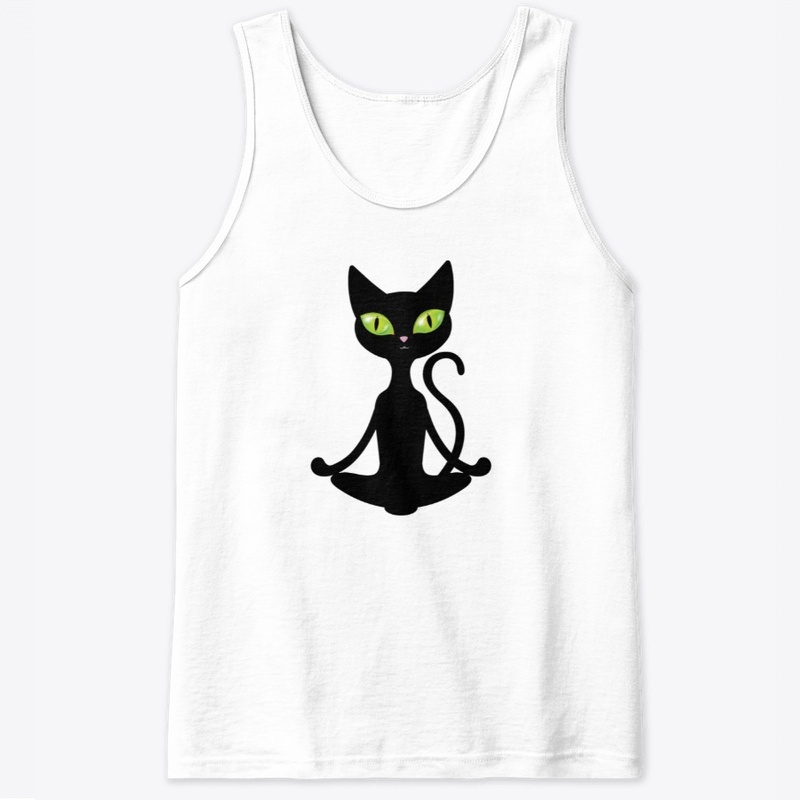 Yoga cat t-shirts Beautiful Cat yoga art