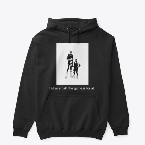 The Game Is For All 2  Black T-Shirt Front