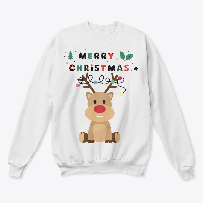Merry Chrishtmas Design T-shirt Print