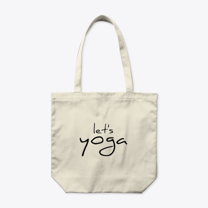 Let's Yoga Black - PK.digart