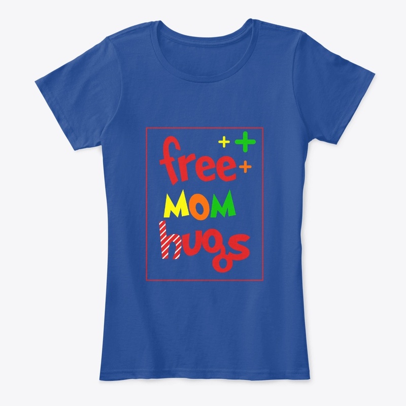 Free mom hugs pride t-shirt