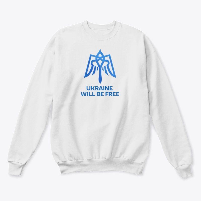 Ukraine Will Be Free (Blue)