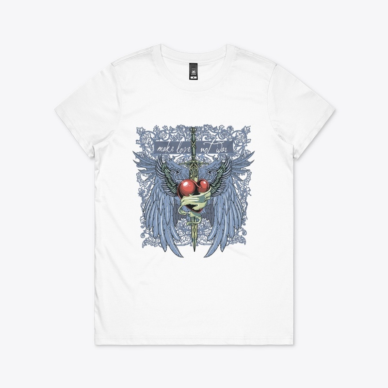 Craze Uk |  Make Love not War Tees