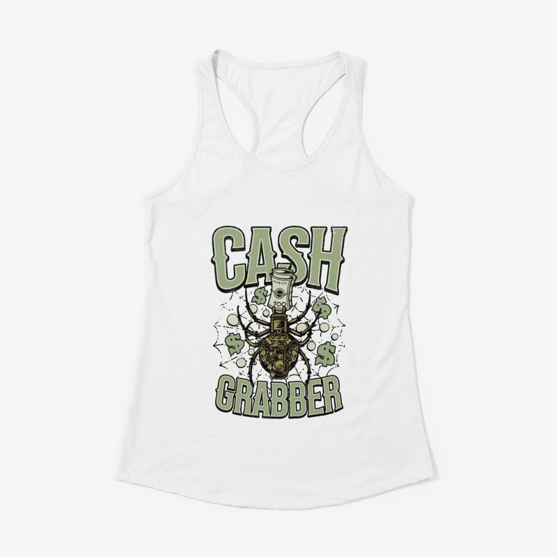 Cash Grabber printed T shirt
