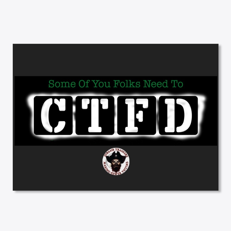 CTFD sticker