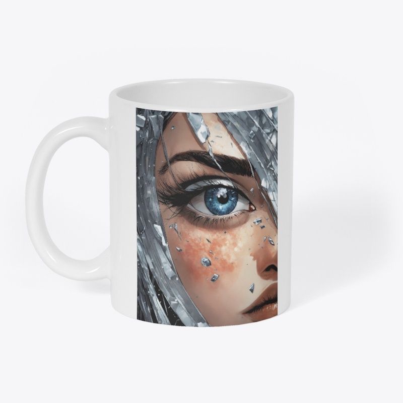 Stormy gaze women's eye t-shirt
