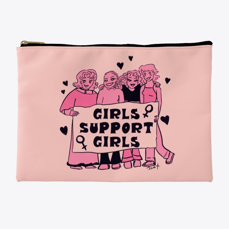GIRLS SUPPORT GIRLS- Design