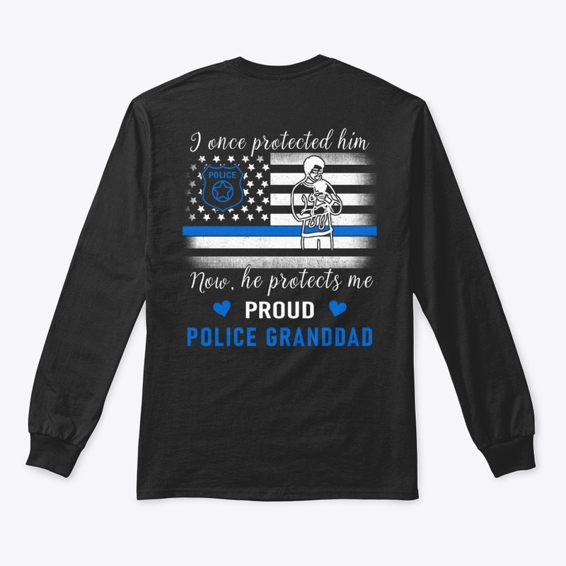 Police Granddad T-Shirt - Family Shirt
