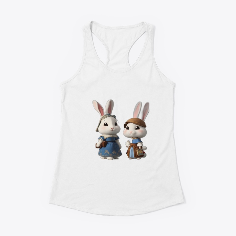 Bunnies in Happy Mood