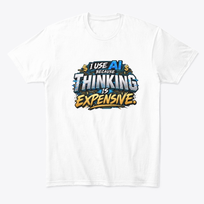 I USE AI BECAUSE THINKING IS EXPENSIVE