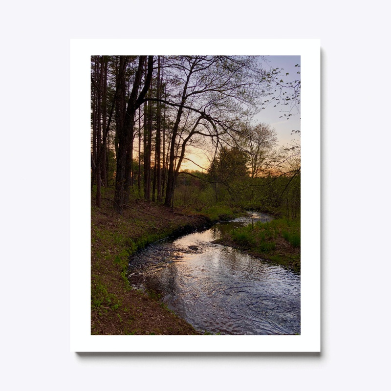 A Sunset Meander