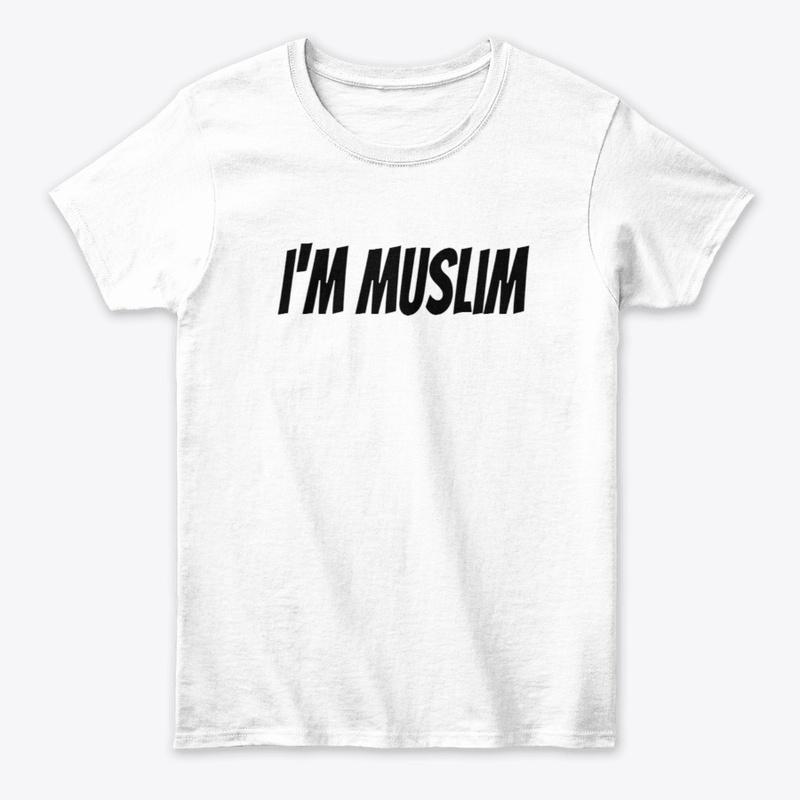 I'm muslim T-shirt design