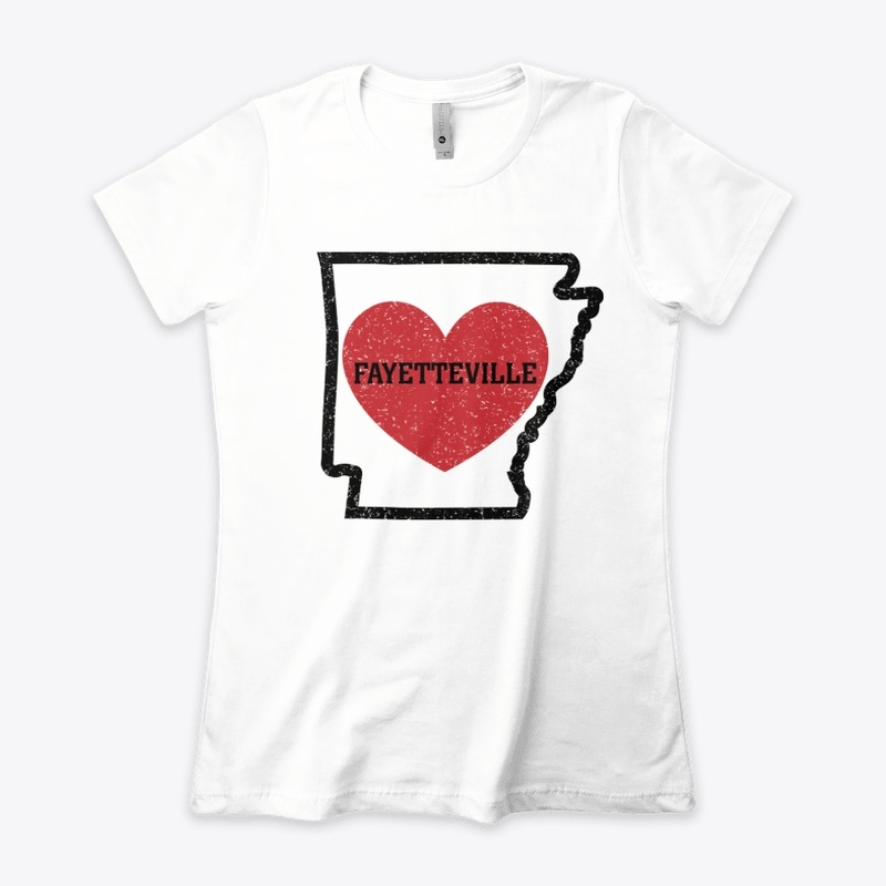 Fayetteville Arkansas Heart Design 