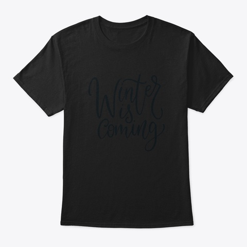 Winter Special Bliss Black T-Shirt Front