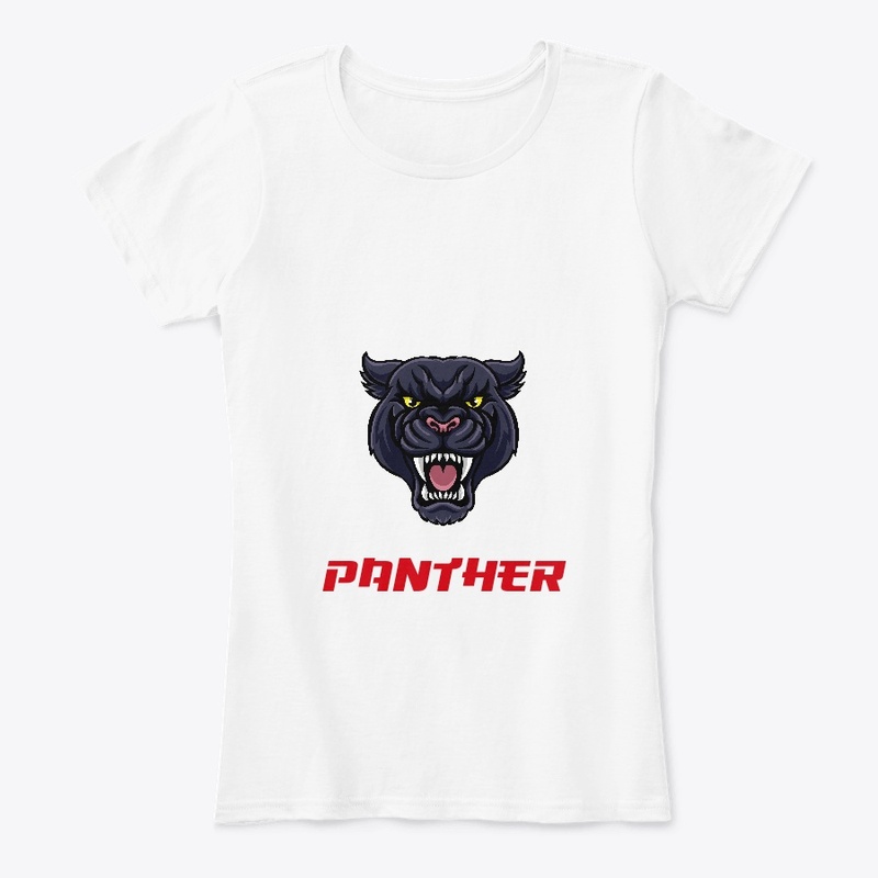 Panther Face &amp; Text