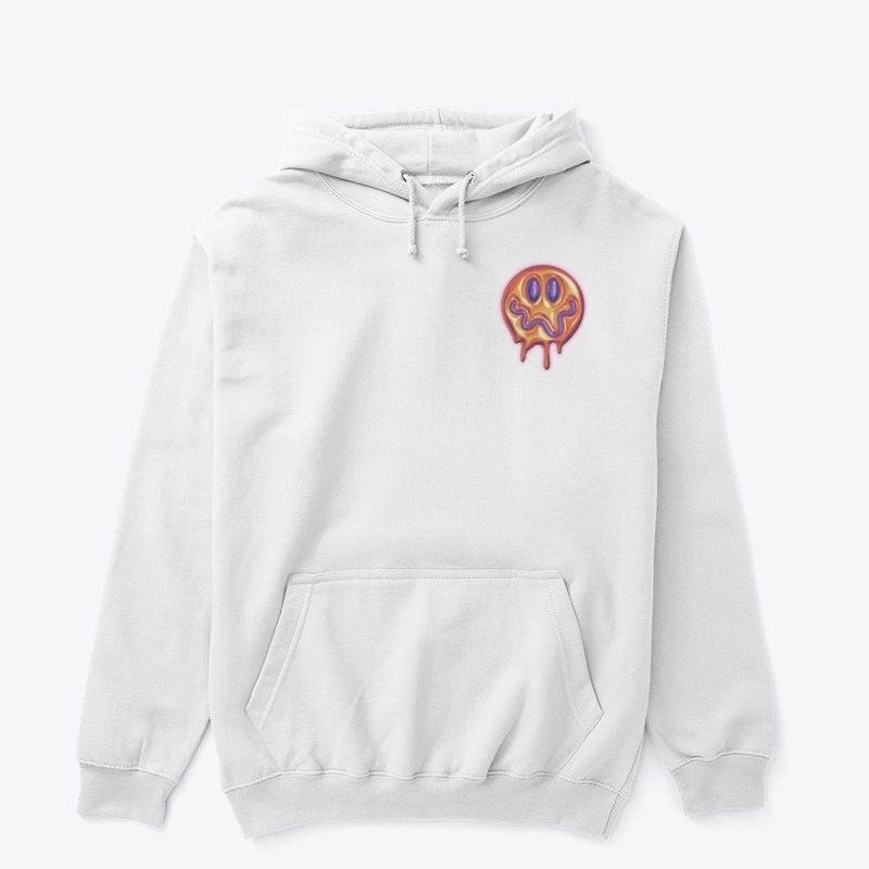 Trippy Smiley Face Print