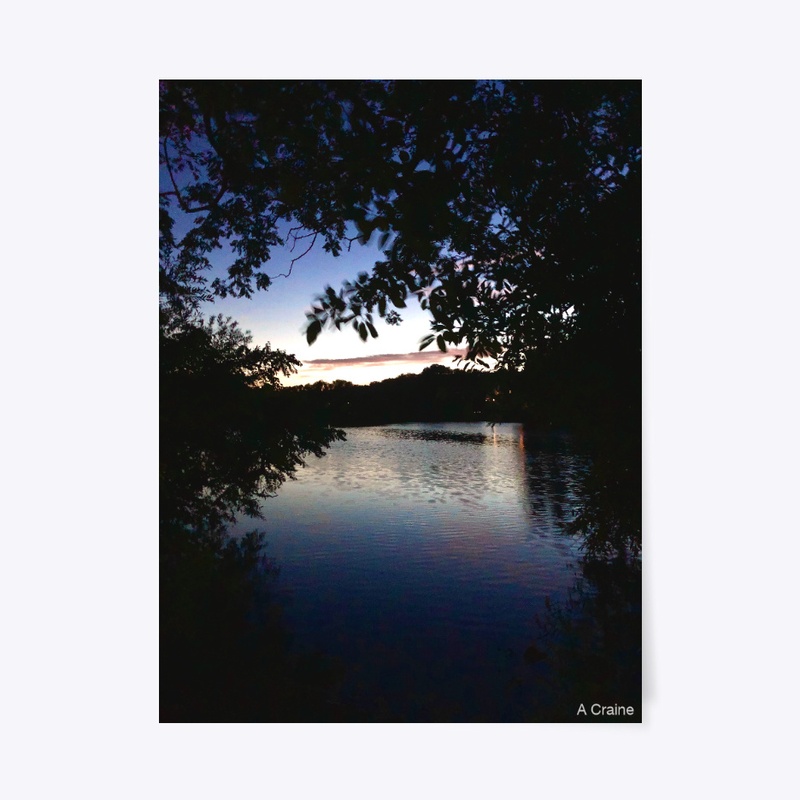 Evening on Chandler Pond