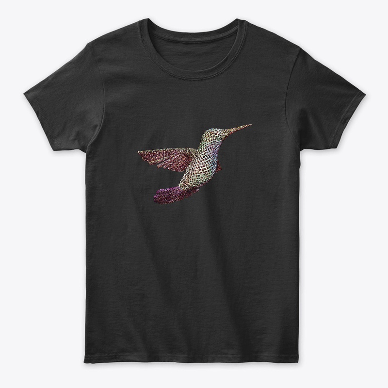 3D woven Hummingbird stylized