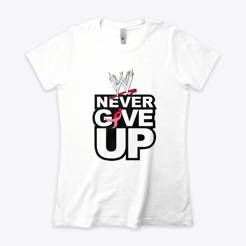 Never Give Up T-shirt Design 