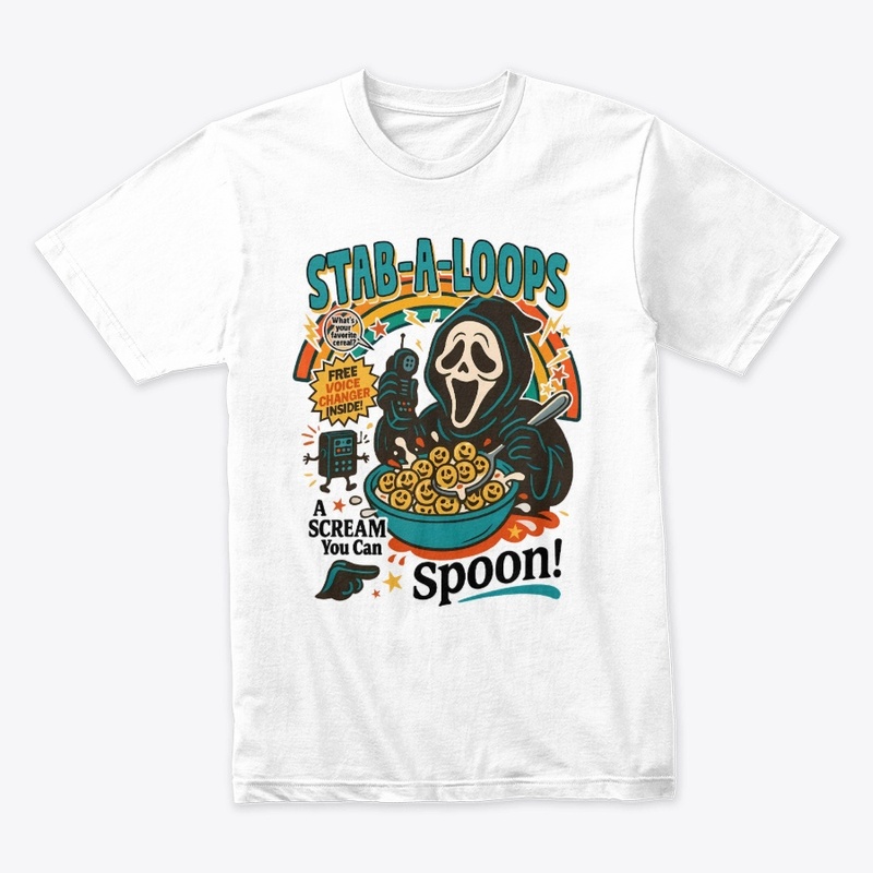 Stab-A-Loops Horror Cereal Box Halloween