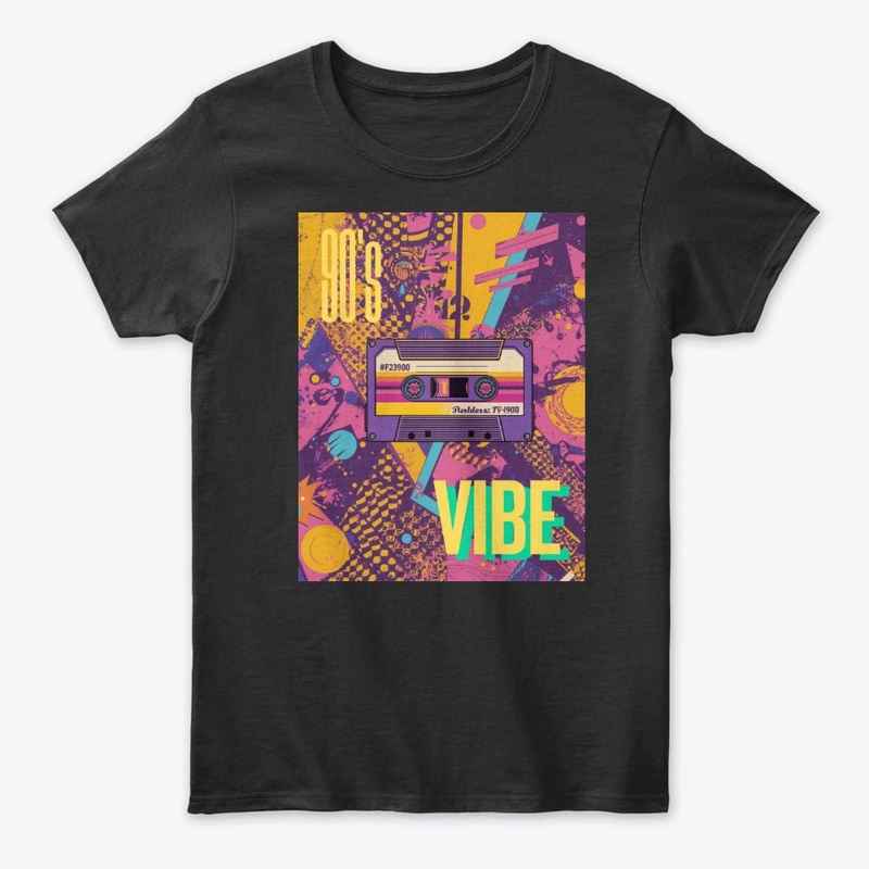 90s Retro Vibe – Vintage Music T-Shirt