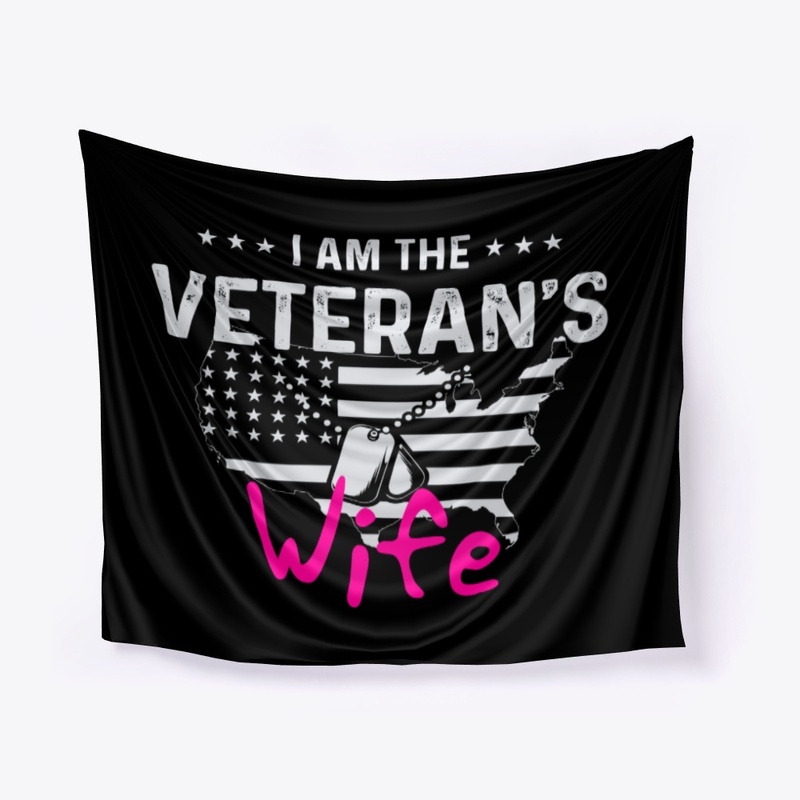 I'm the Veteran's Wife Cute Valentine 