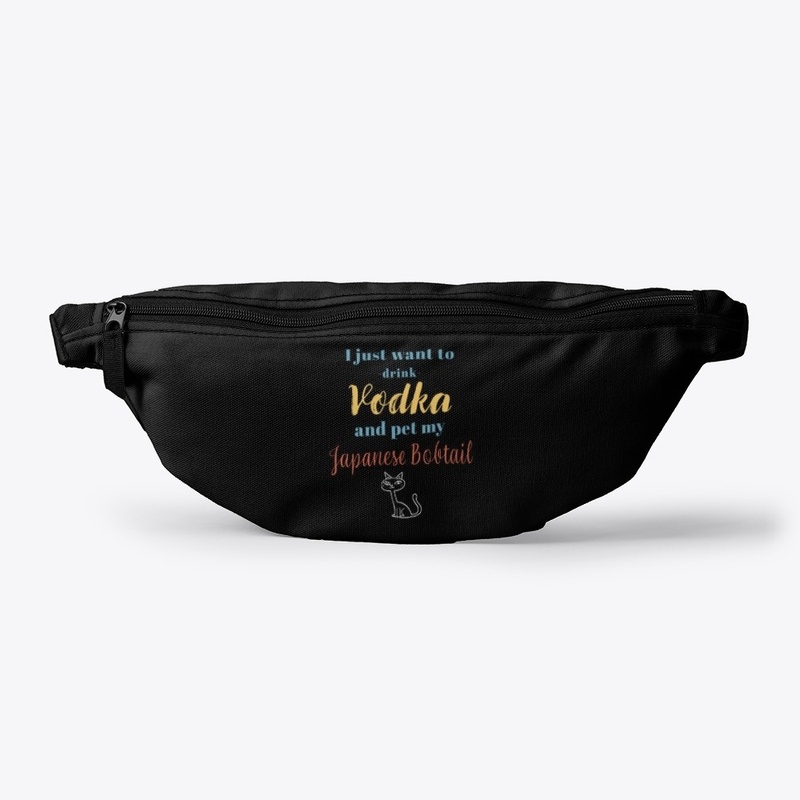 Drink Vodka Japanese Bobtail Cat
