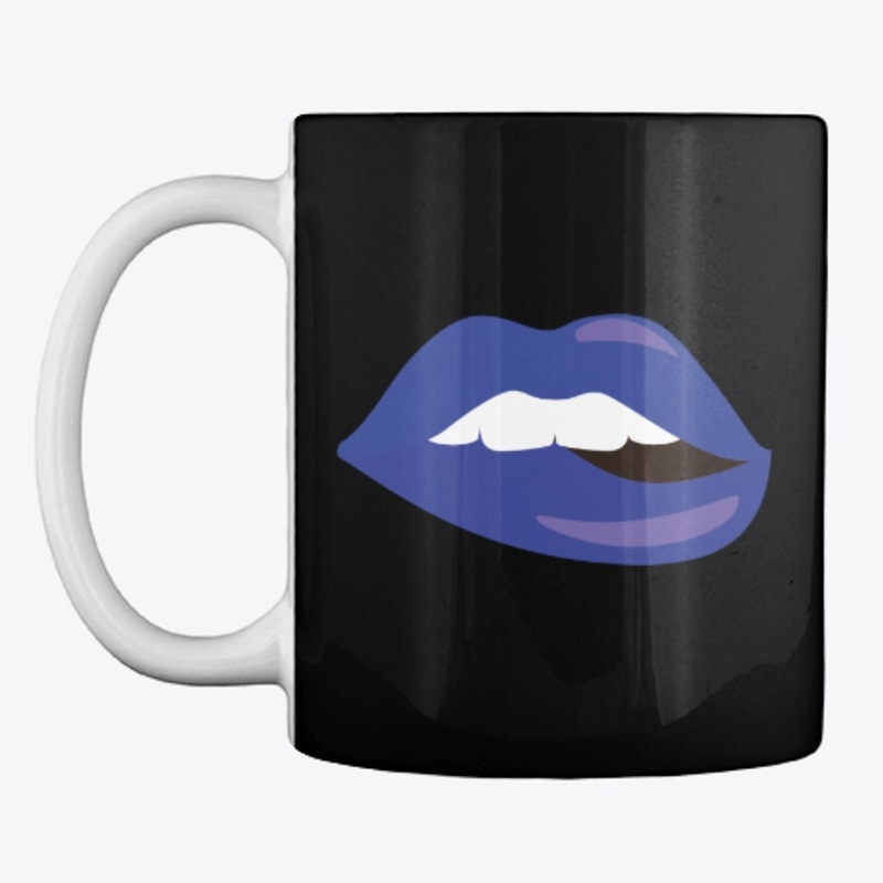 lip bite blue
