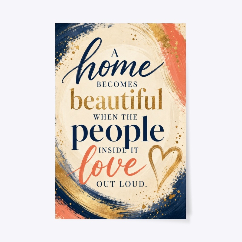 Beautiful Home Love Art