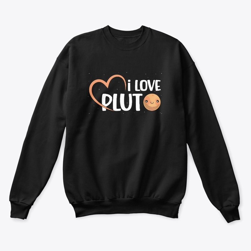 I Love Pluto Dwarf Planet Solar System