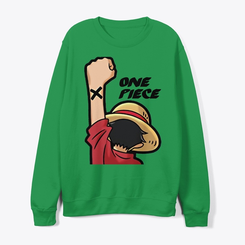 One Piece Luffy Anime Sweet Shirt. 