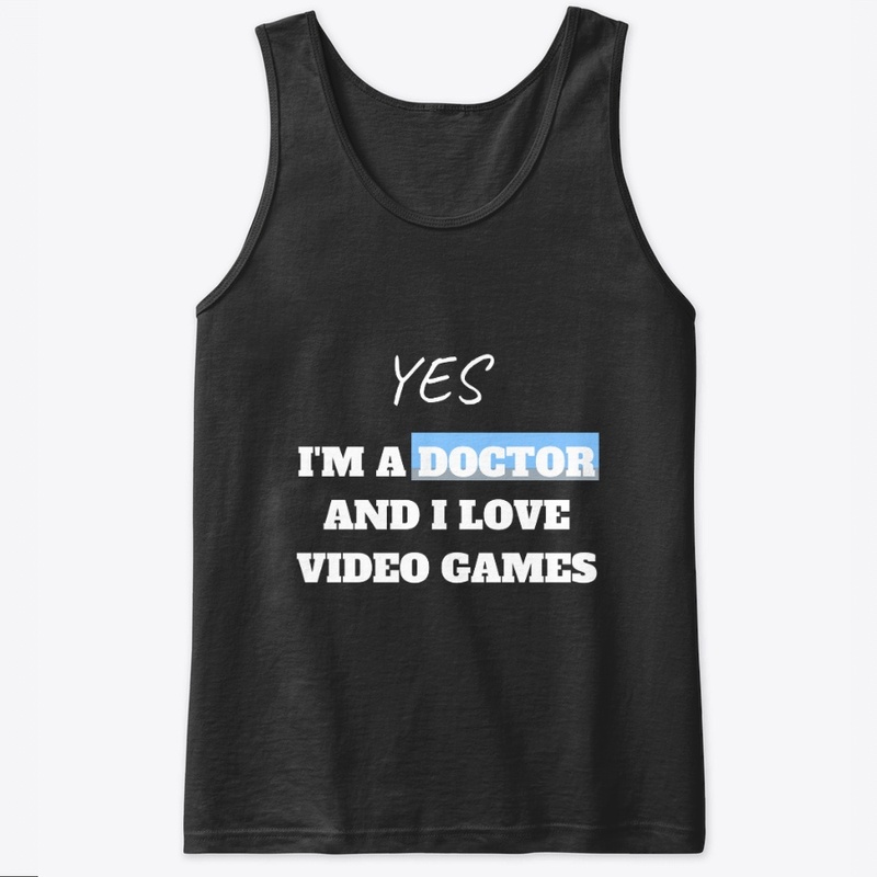 a doctor loves  video games T-shirt