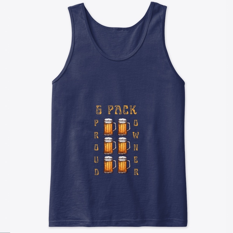 funny six pack proud owner
