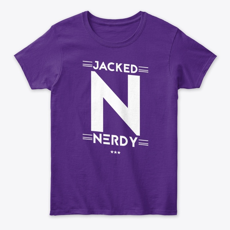 Jacked N Nerdy Hero Design