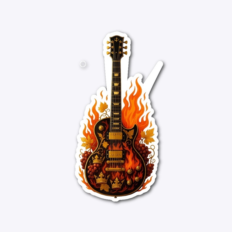 Fire Guitar