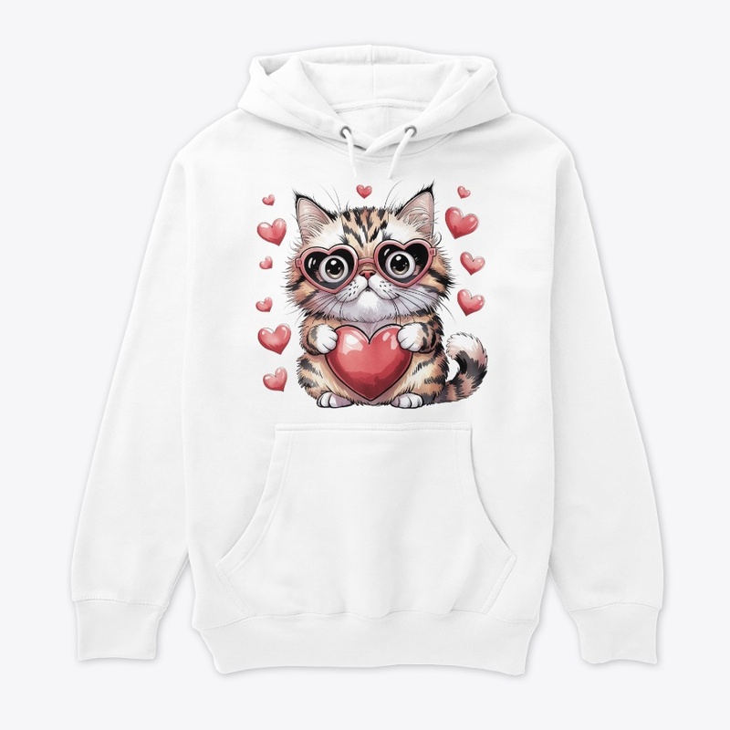 Cute Love and Feline Charm