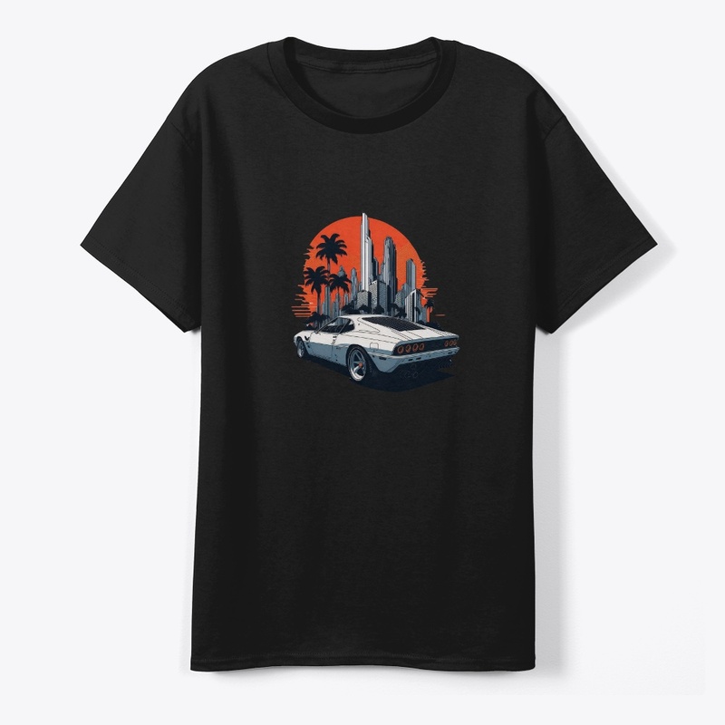 Custom Car Art Tee - Street Style