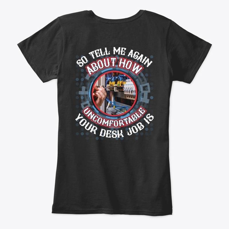 Not a desk Job - Electrician Hoodie